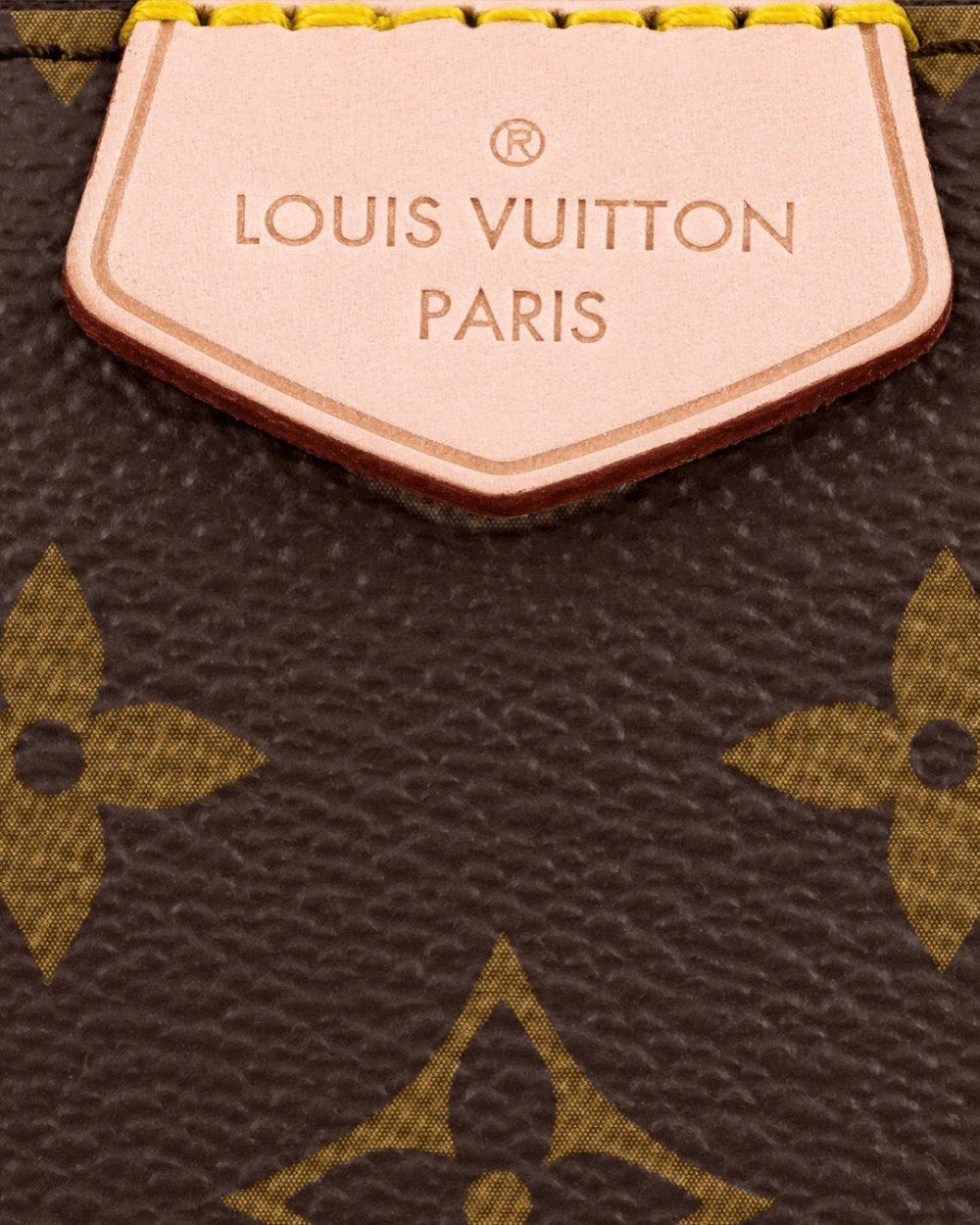 Louis Vuitton Brown, Pattern Print Monogram Multi-Pochette Accessoires L